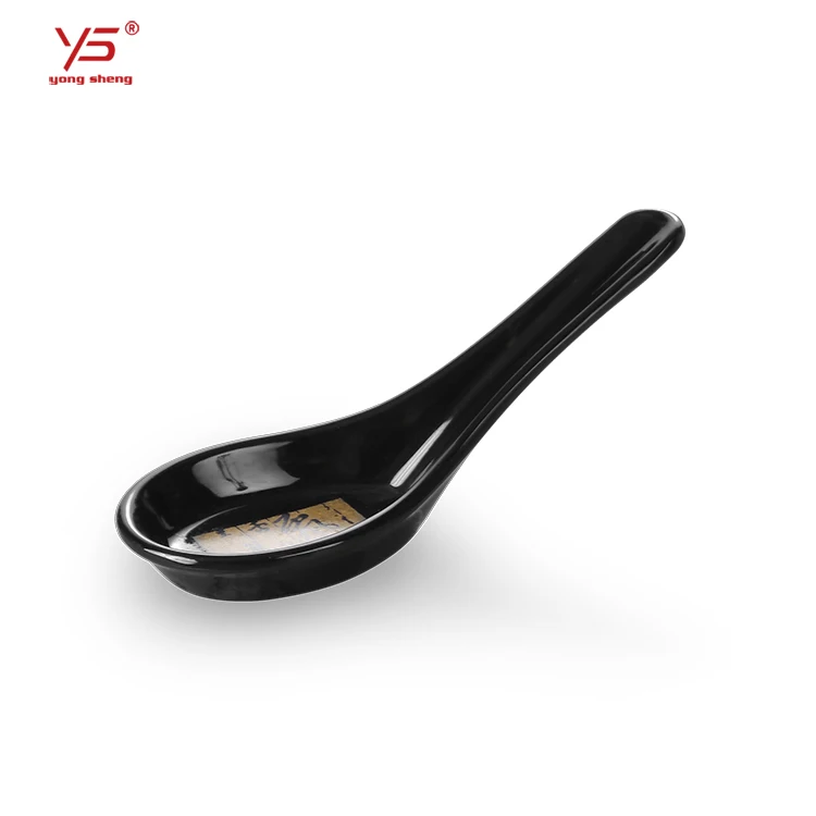 Customized luxury imitation porcelain gold soup spoons,serving spoon gold,spoon production