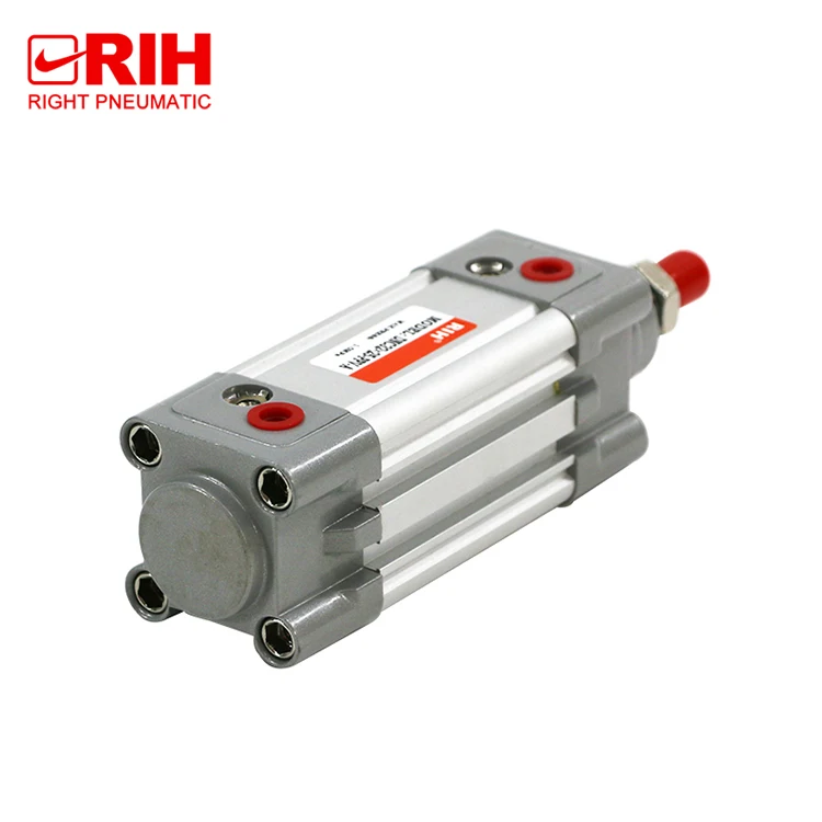 Long Service Time DNC Standard Aluminum Double Acting Air Pressure FE-STO Pneumatic Cylinder With Positioning