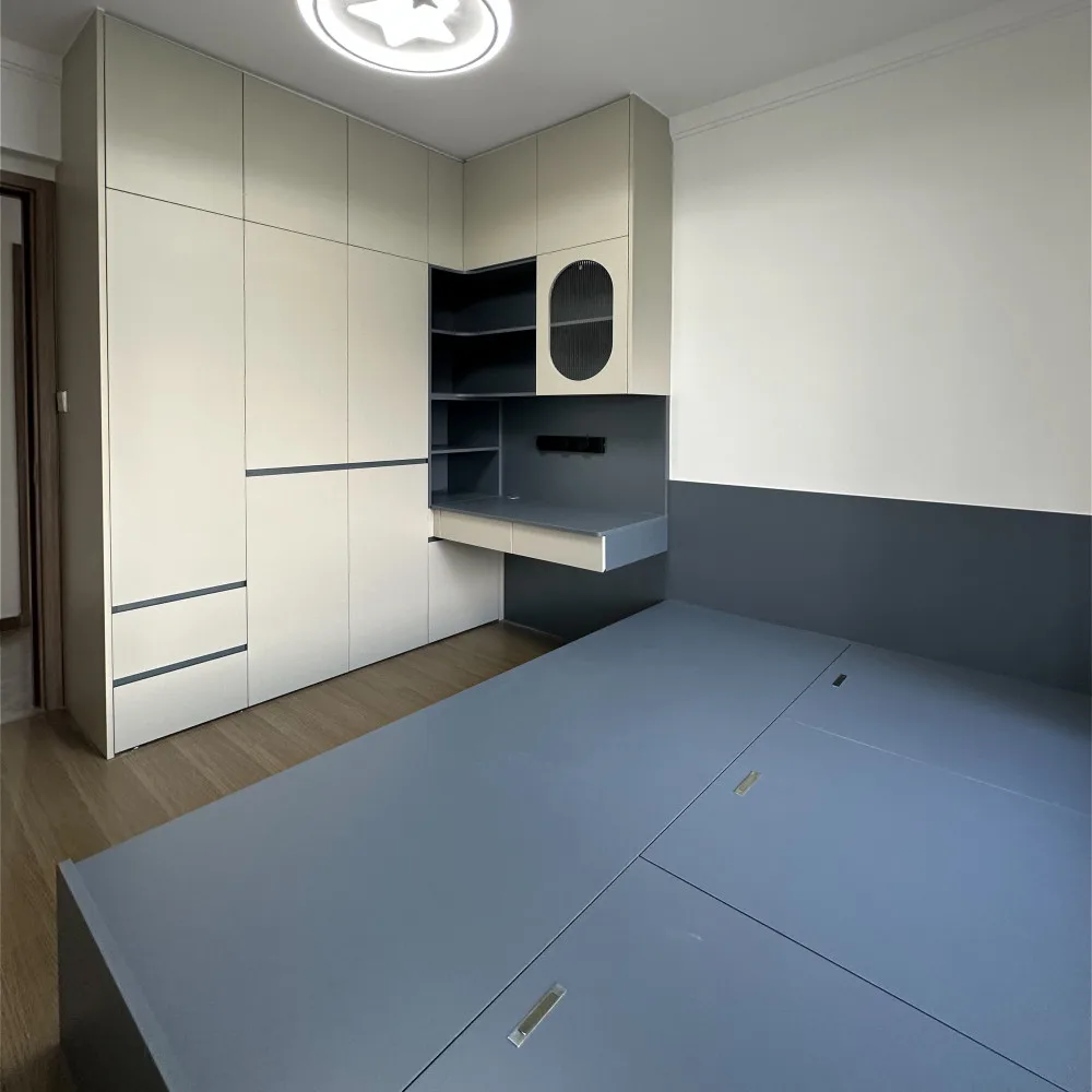 European king size tatami bed with storage box bedroom furniture queen size solid wood double bed with drawer