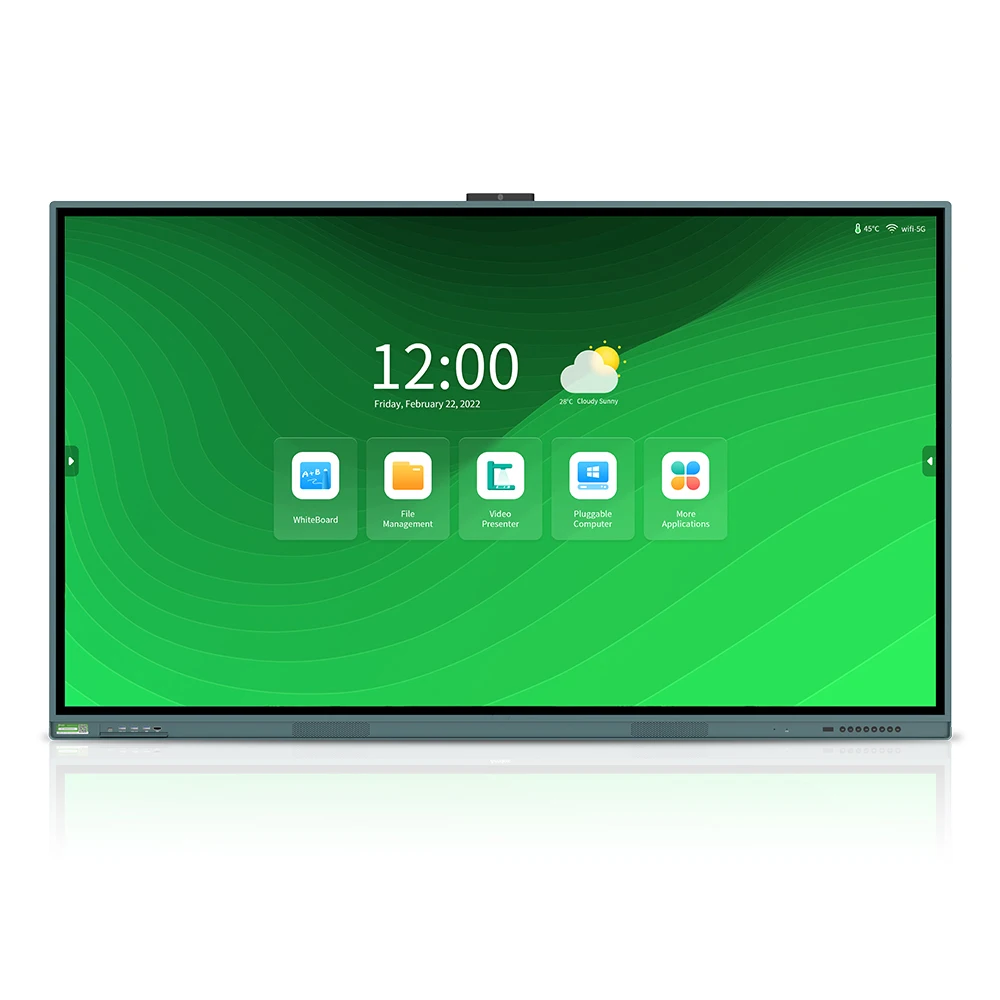 2023 dual systems 65inch interactive whiteboard prices all-in-one pc interactive whiteboard flat panel