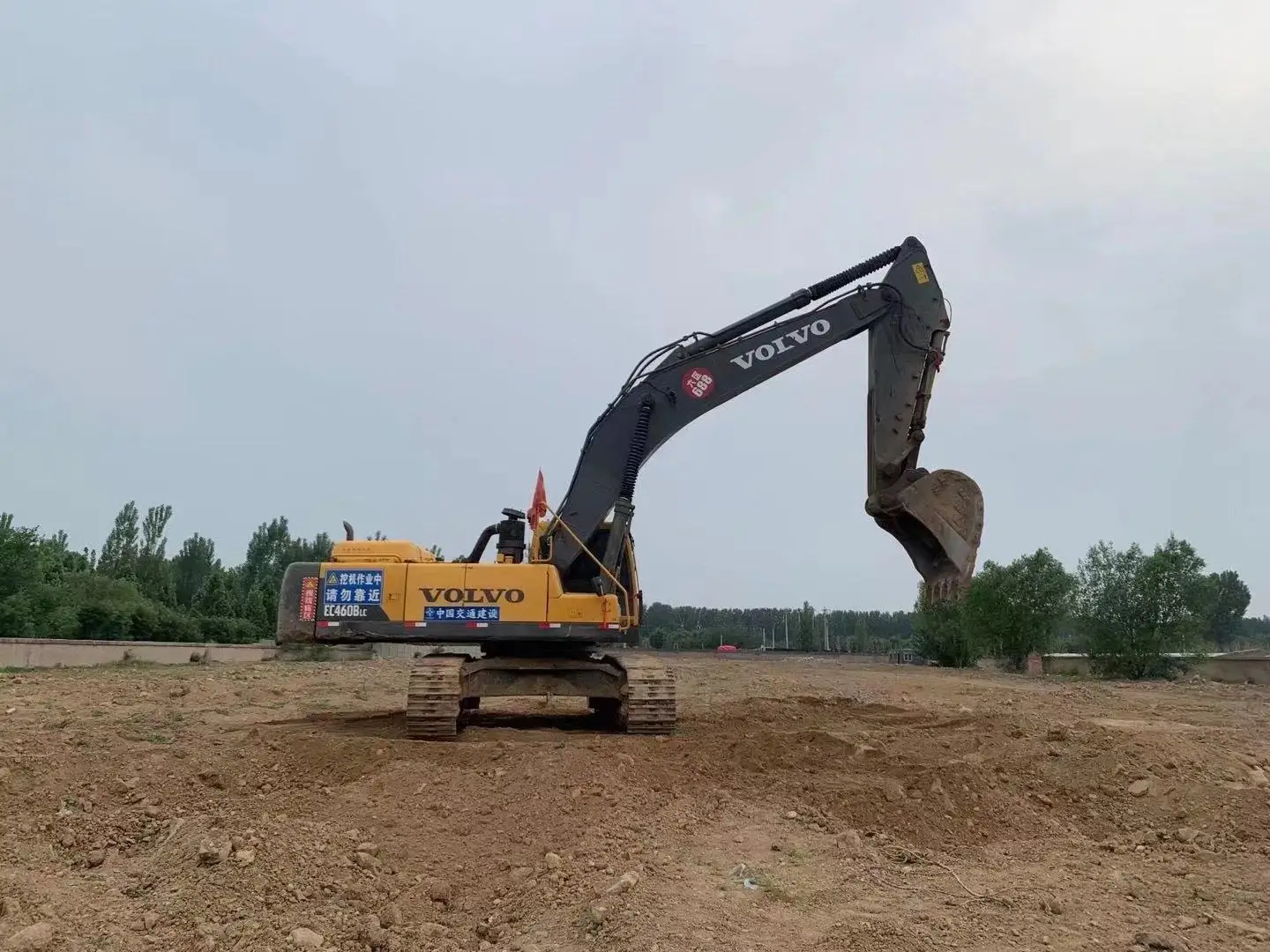 Экскаватор Volvo 460BLC Подержанный гидравлический гусеничный экскаватор продается по хорошей цене в Японии оригинальное оборудование