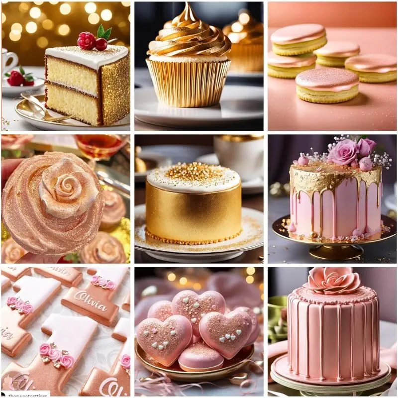 YAYANG E171 Free Edible Luster Dust Mica Powder for Candy Hookah Sprinkle