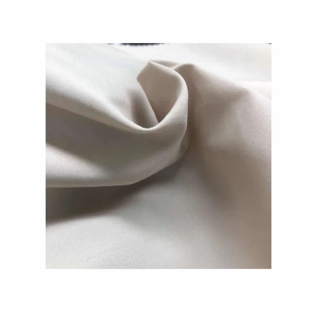 
100% Polyester No Coated 98gsm Plain Peach Skin Garment Fabric for Beach Shorts Apron Uniform Fabric 