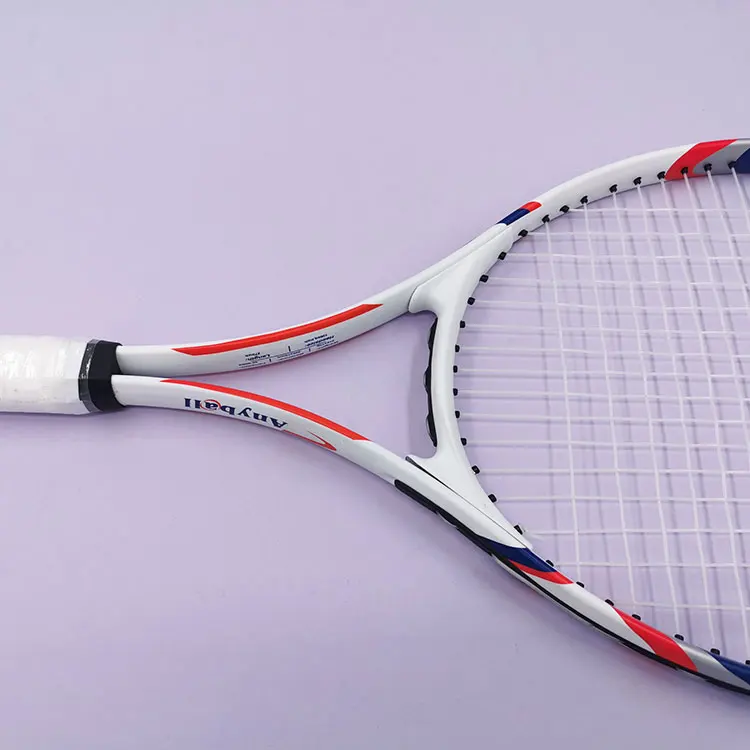  Wholesale 27inch Aluminium Alloy Material Tennis Racket Light Amateur Outdoor Play Racquet tenis raket with