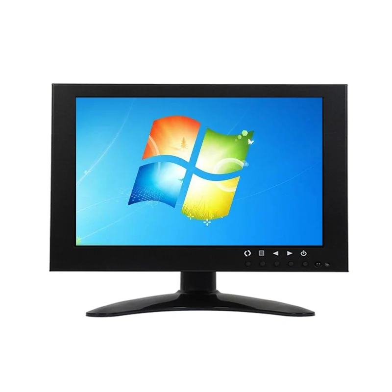 Surveillance Camera 7 Inch CCTV Monitor with VGA BNC AV HDM-I Ied input