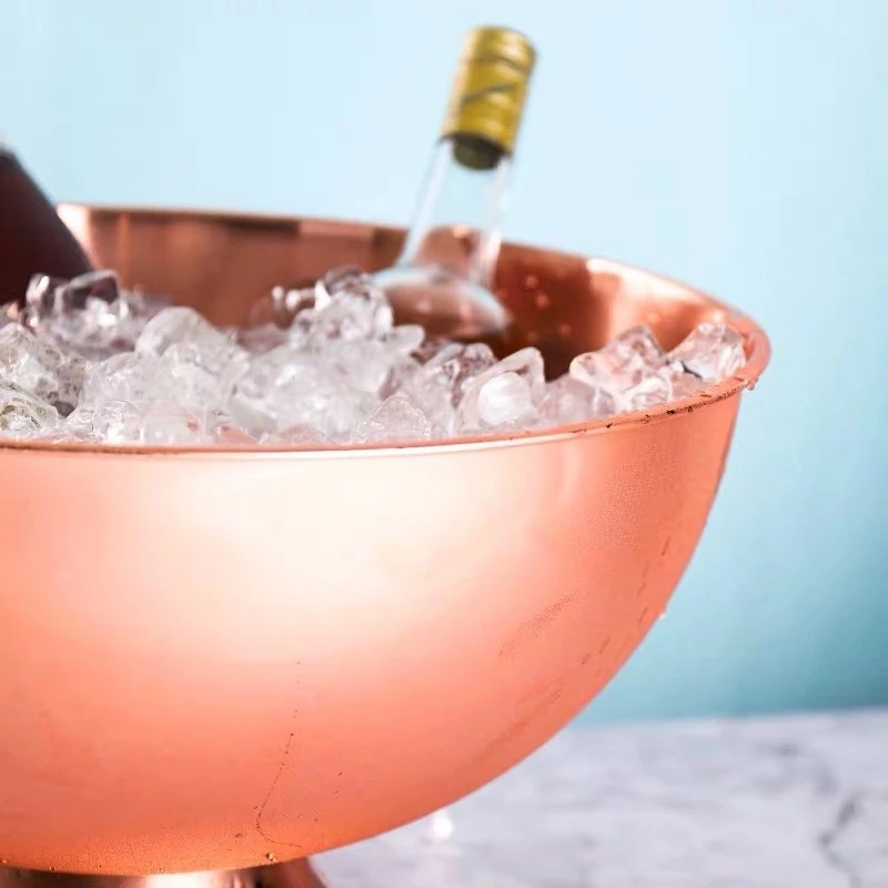 Bar Tools Stainless Steel Ice Bucket Red Wine Bucket Champagne Bowl Ice Pail Ice Container