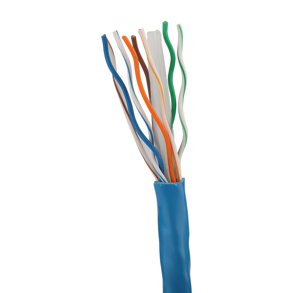 OEM логотип 305 м коробка UTP FTP SFTP Cat 5E 6A 6 кабель Cat5E Cat6A Cat6 сетевой