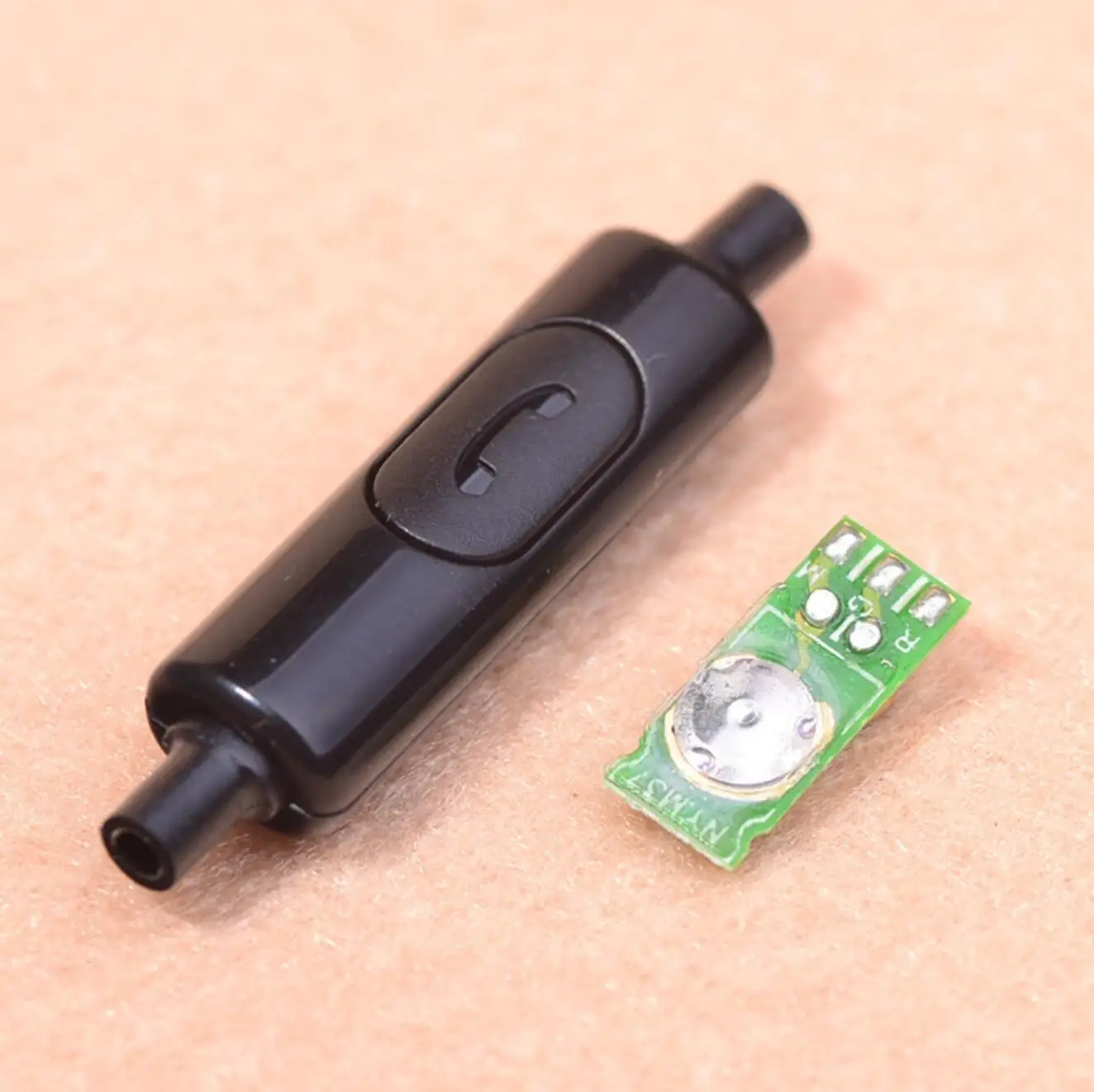DIY earphone cable accessories 3.5 Earphone microphone panel Smartphone Universal microphone case wireband HD microphone