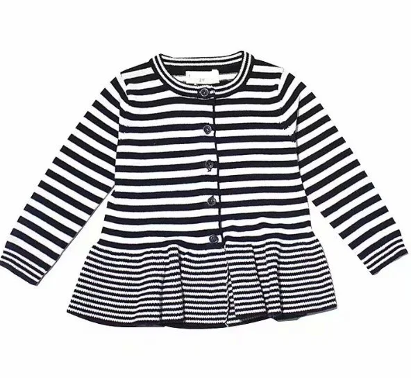
trendy little baby toddler girls holiday frill ruffle bottom sweater 