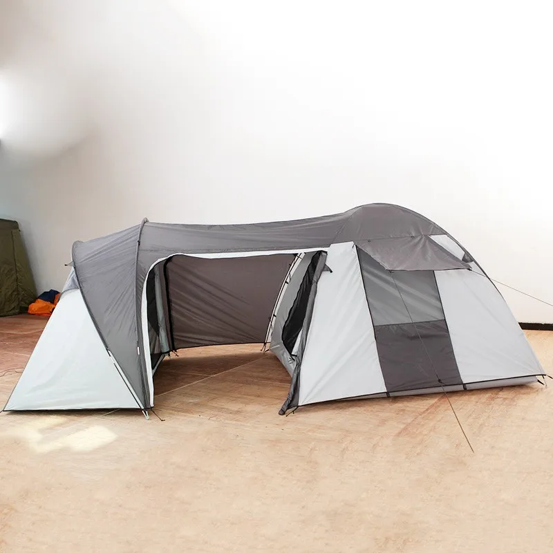 Large Quantity Stock Instant Cabin Family Tent 5-8 Persons for Camping Picnic Outdoor Music Festival Use