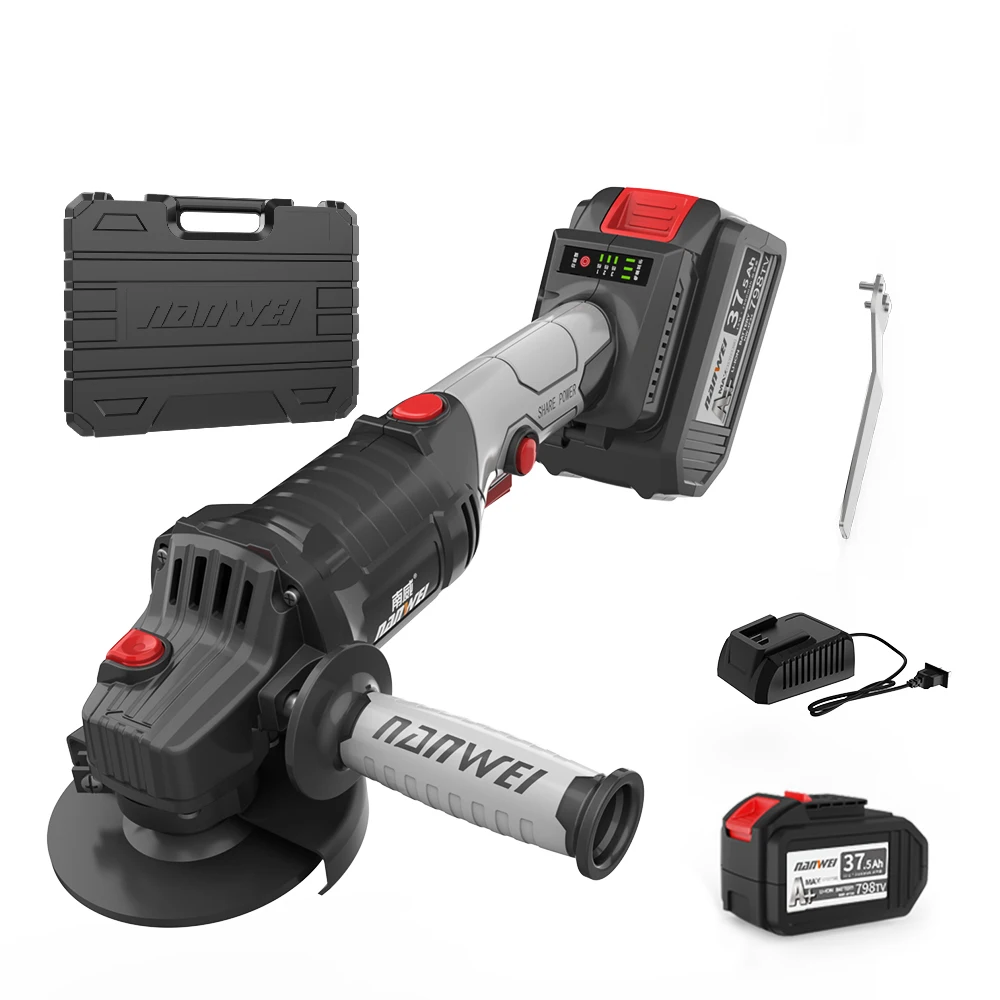 NANWEI Top Quality 100/115mm 180 degree rotary angle grinder for Metal Grinding/Cutting electric cordless angle grinders