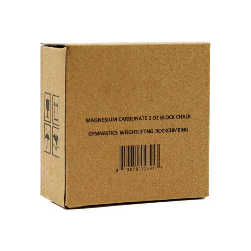 Factory Price Magnesium Carbonate Gym Chalk Block for Powerlifting Rope Climbing