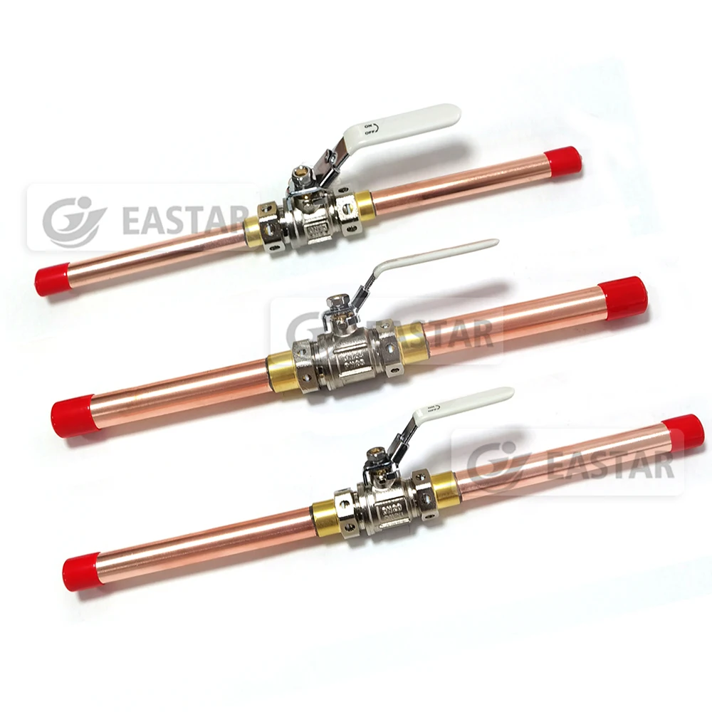 China Factory OEM En13348 2 piece Brass Medical Oxygen Gas Line Valve with Extensions