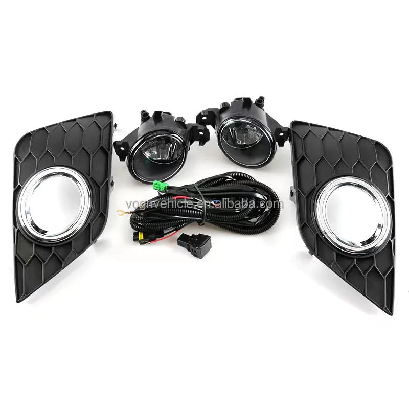 26150-JA00A,26155-JA00ACar body parts Fog light case DRL day running light fog light kit for Nissan Sentra Sylphy 2016 2017 2018