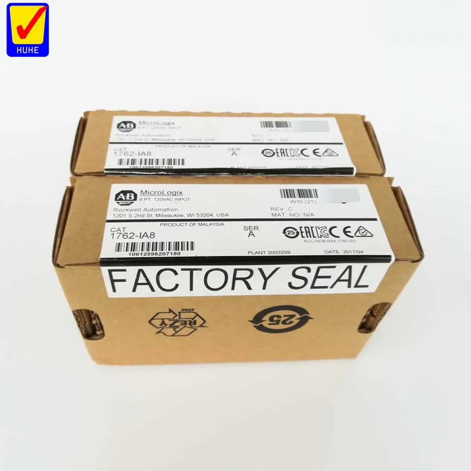  Allen Bradley 100% новый 1762-IA8 MicroLogix 8-канальный цифровой модуль ввода
