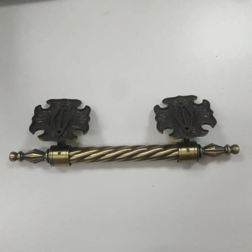 H023  Casket handles metal manijas de ataud 155 cm long bar with 4 claws