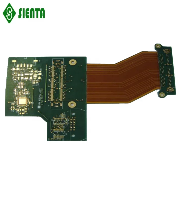 4 слоя Жесткий Гибкий pcb Жесткая гибкая печатная плата