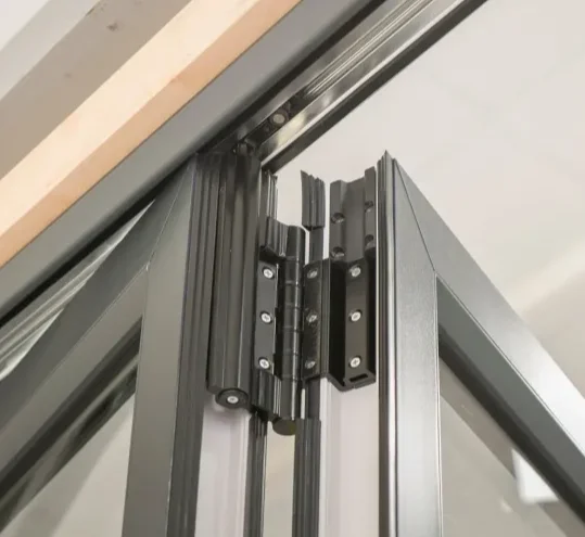 For Custom pvc windows Dummy Glass PVC upvc balcony glass Foldable Hurricane proof UPVC folding doors