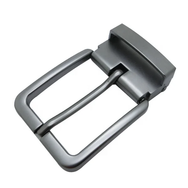 Zamak Clip Type Replaceable Presentation Metal Pin Belt  With Teeth for Men Genuine Leather Belts