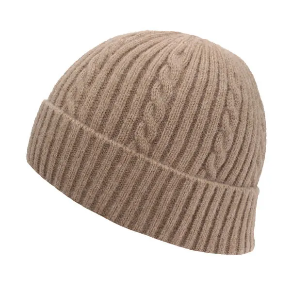 Skullies Beanies Men Winter Knitted Hat Women Hats For Men Cap Solid Striped Ski Mask Male Warm Gorro Bonnet Knit Beanie Hat Cap