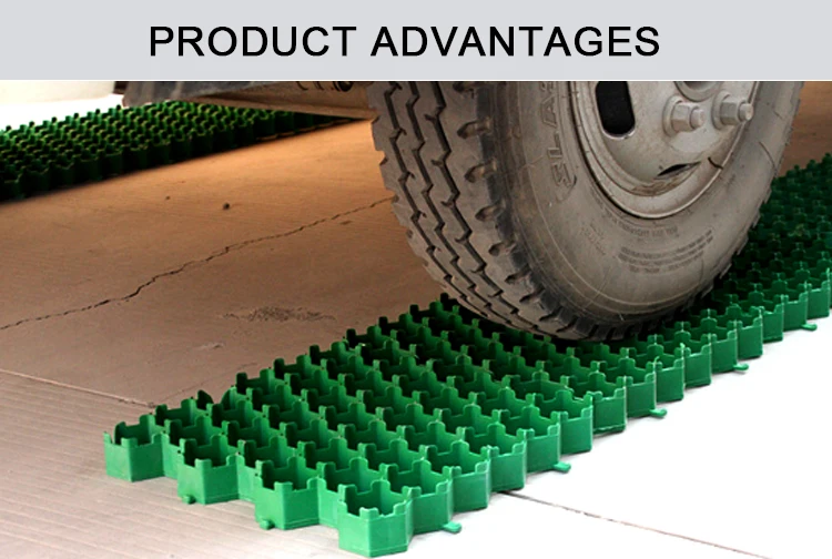 Plastic permeability cell ground parking grid grass grid concrete driveway paver