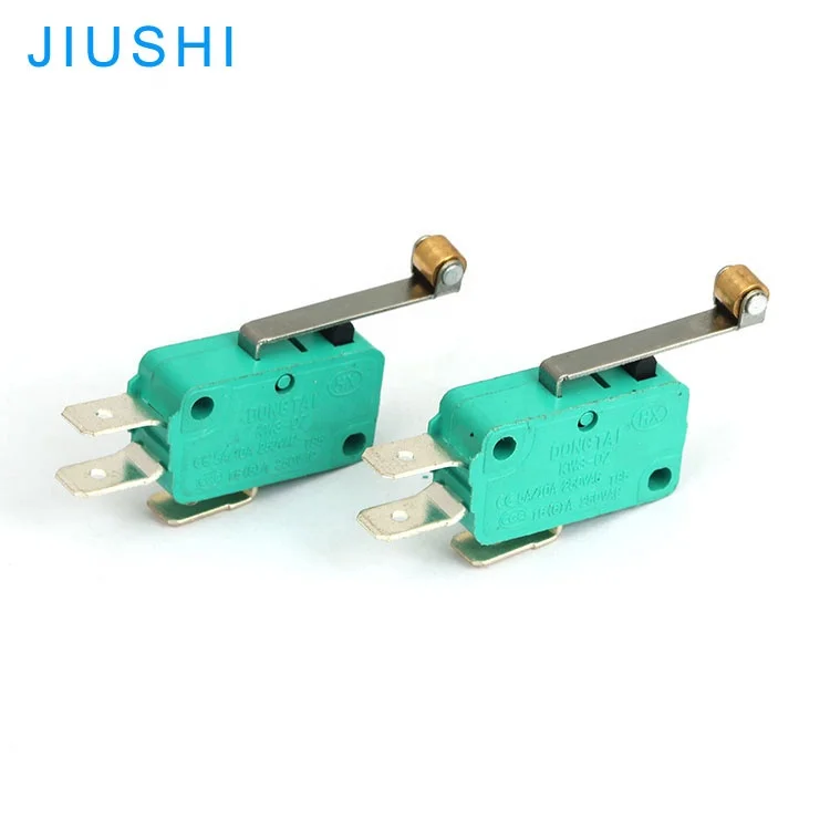 KW3-OZ-LW kw3 micro switch 15a Copper pieces of silver point green