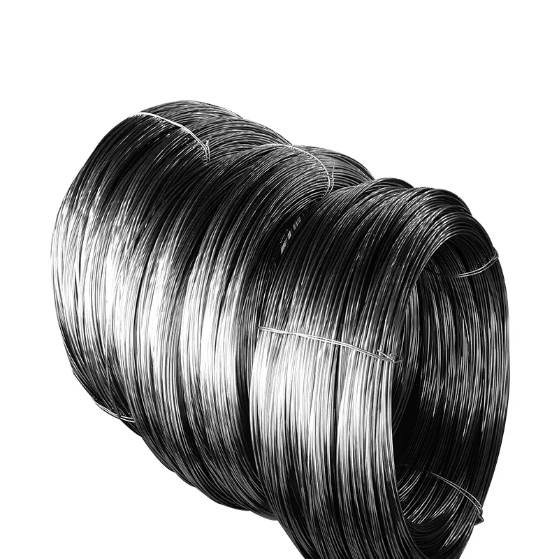 Q195 Carbon steel wire Black Spring Wire anneal soft cold down hanger making  galvanized steel wire