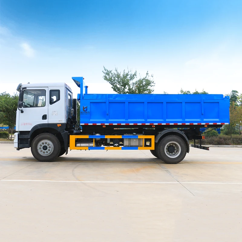 DFAC 4*2 Diesel Manual Dump Truck New Condition Sludge Transport Vehicle for Construction Materials Euro 5 Emission Standard