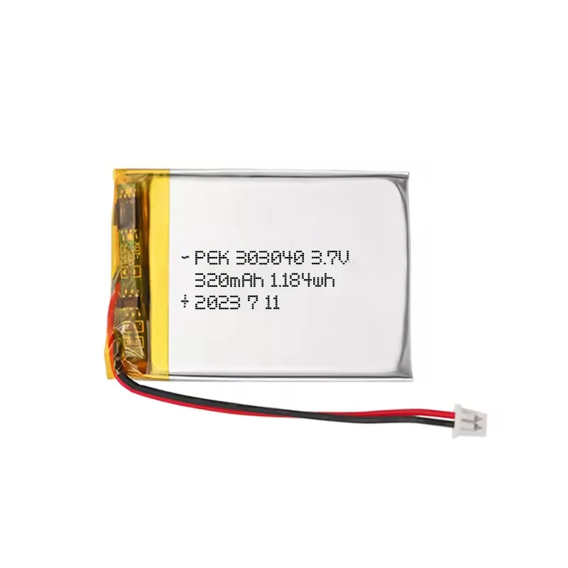 Li Ion Polymer Battery PEK303040 3.7v 320mAh Lithium Ion Battery Rechargeable High Energy Density Mobile Payment Device battery