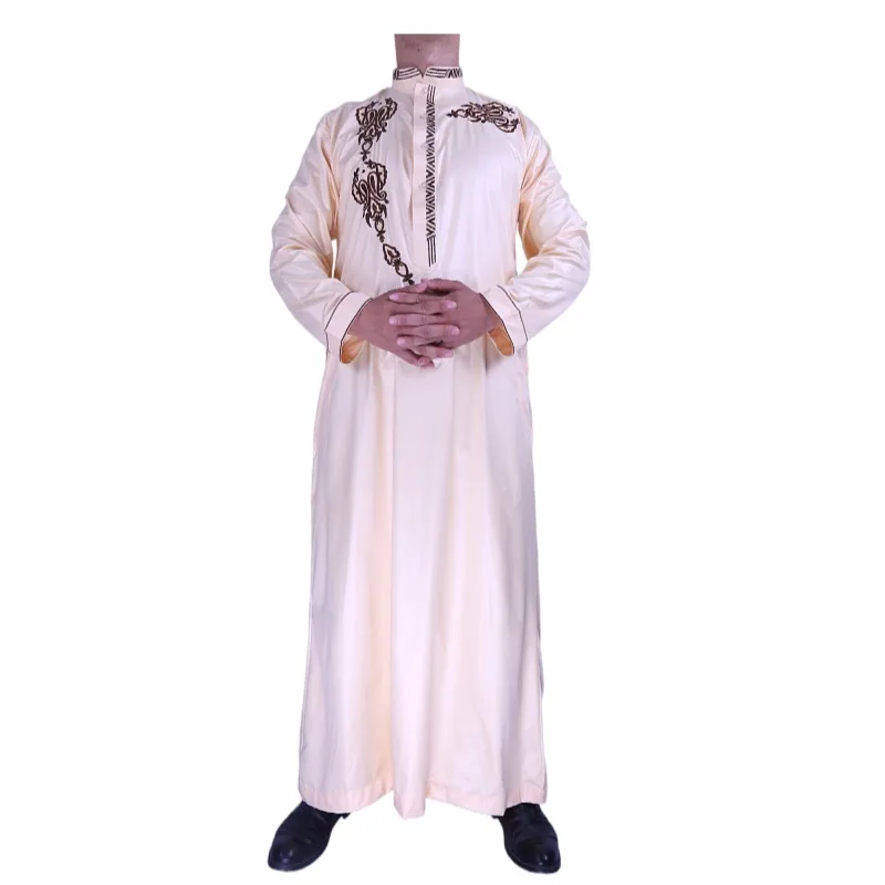Competitive Price Men Thobe Men Islamic Clothing Thobe Traditional Muslim Clothing