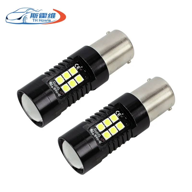 Car Light 1156 LED BA15S P21W LED BAU15S PY21W BAY15D 1157 P21/5W R5W 21 SMD 3030 Auto Lamp Bulbs LED 12V - 24V