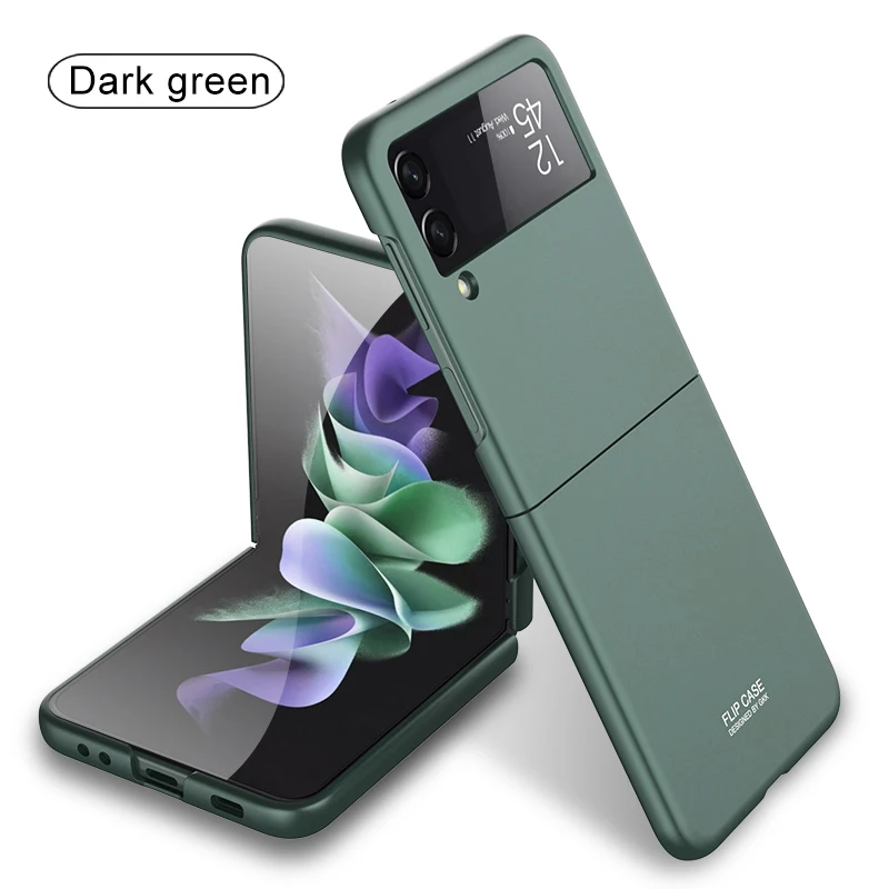 GKK Ultra- thin folded shell membrane integrated Original 360 Protection Phone Case For Samsung Z flip5 and flip4/3
