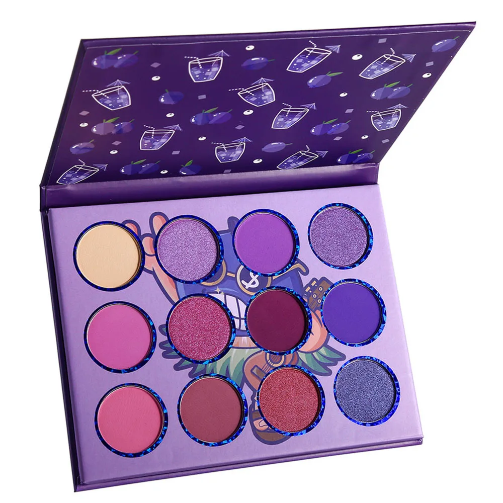 12-color Fruit Series Eyeshadow Palette Lasting Makeup Private Customization Eyeshadow Palette