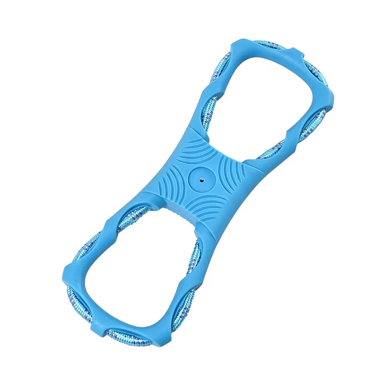 Petstar Durable And Long-Lasting Toss Hunting Pet Dog Chew Rope TPR Toy