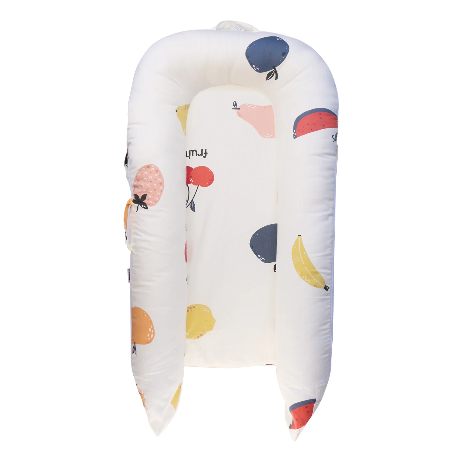 New Design Baby Lounger Super Soft 100% Cotton Newborn Mini Baby Nest Bed Set