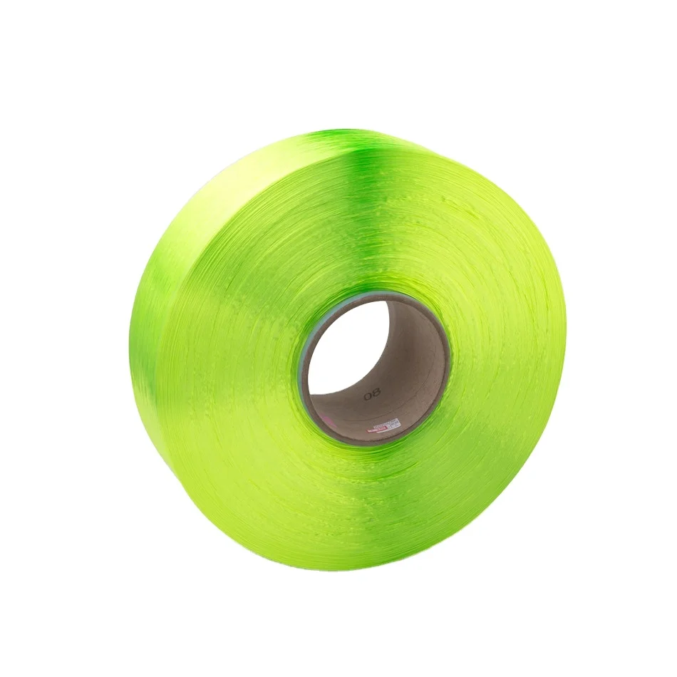 Huilong dope dyed fdy 150D/48F AA grade polyester knitting yarn