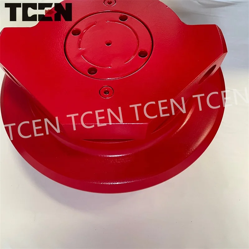 Micro tunnel boring machine shield driven central disc cutter with TIMKEN bearings