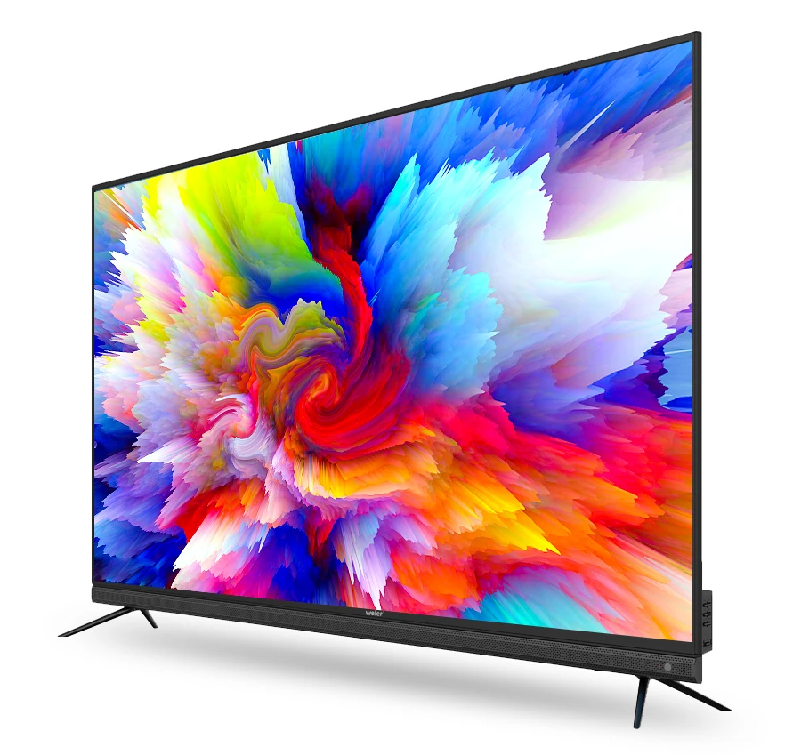  Weier оптовая продажа Китай ЖК-дисплей 4K UHD smart TV 43 дюйма led tv 4k По оптовой цене из Китая с ЖК-дисплеем СИД 4 K смарт-ТВ телевизионного пульта дистанционного управления дюймовый
