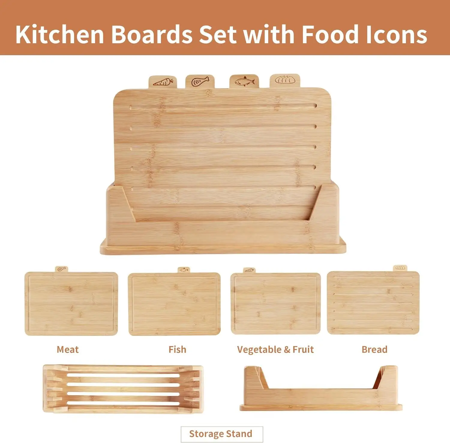 manufactures bulk kitchen 2024 gift set extra large premium personalized engraved fruit bamboo cutting board set of 3