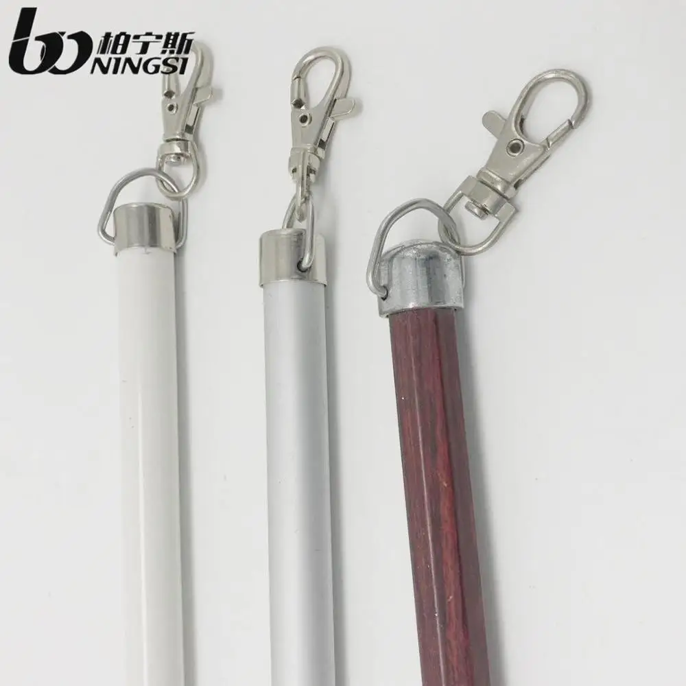 Window Curtain Home Decoration Aluminum The Curtain Accessories Metal Pull Rod