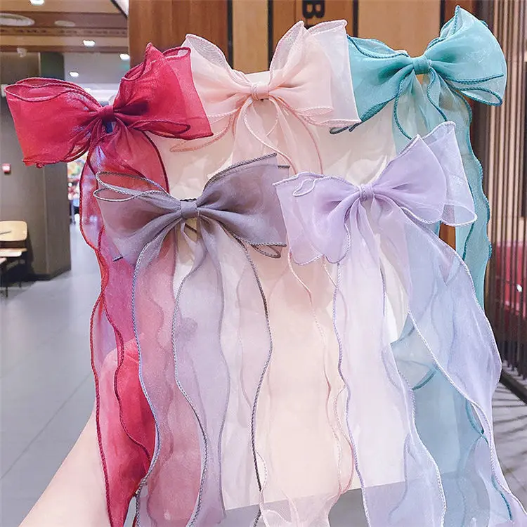 Baby Girl Bows Headband Lace Elastic Princess Headband for Girl Infant Kids Accessories