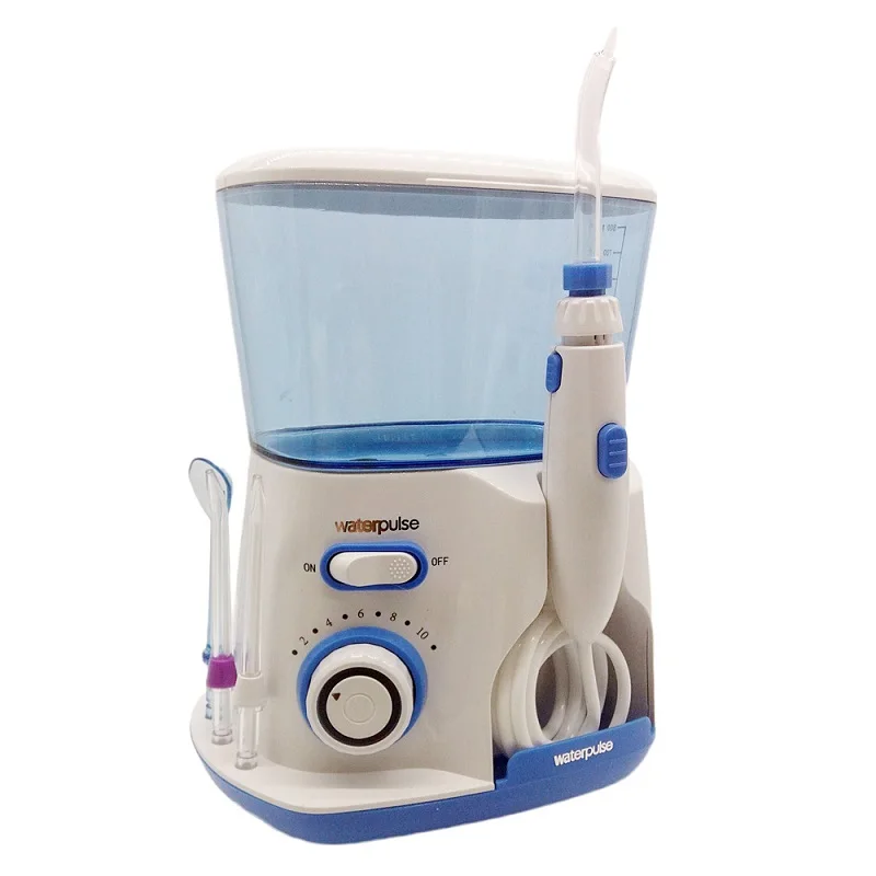 Professional Oral Irrigator Water Flosser Irrigation Dental Floss 800ml water reservoir with 5 Water Jet Tips