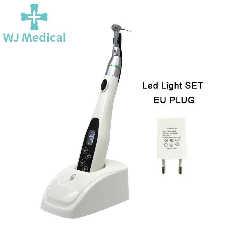 Manufacturing Dental Treatment Tools With 16: 1 Reduction Contra Angle US Plug Dental Wireless LED Endomotor