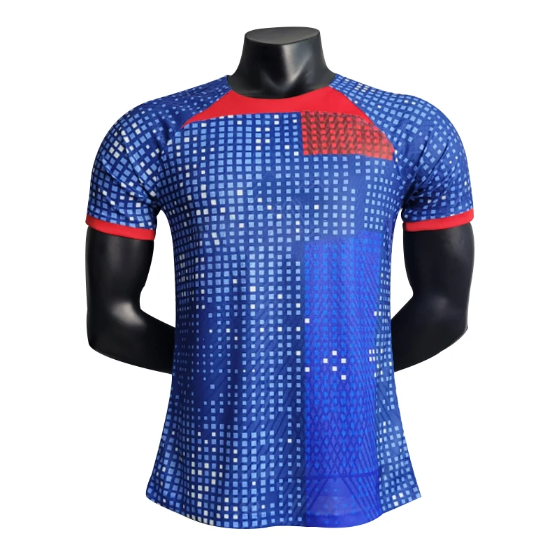 Custom 23-24 New Season Quick Dry Jersey Football player Shirt Thailand quality Uniform Sublimation Soccer Jerseys