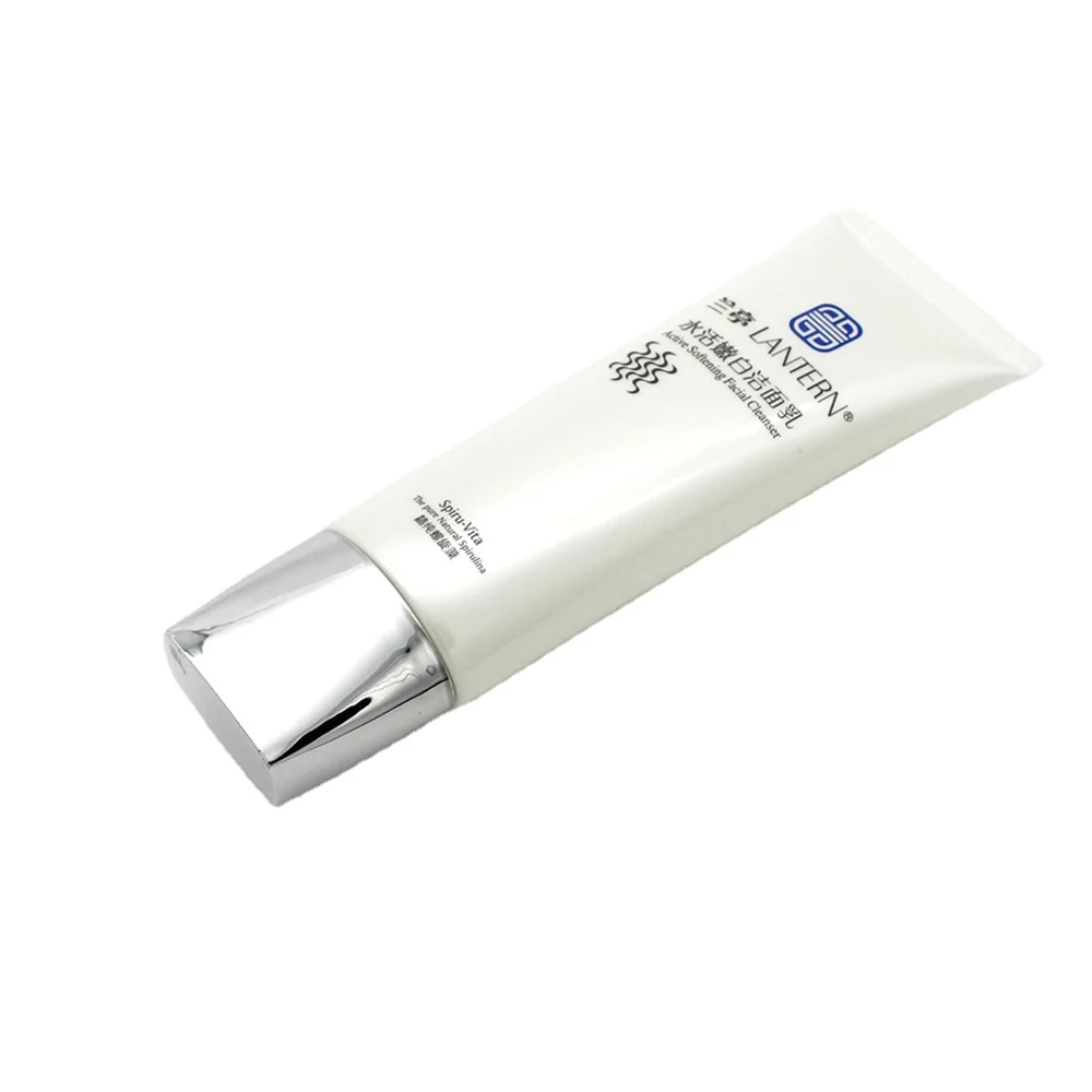 Hot sale cosmetic products oval shape soft plastic BB cream tube