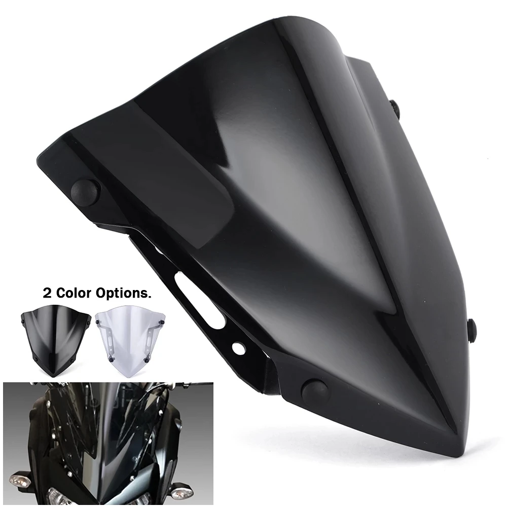 Motorcycle Sports WindScreen Windshield Wind Deflector For YAMAHA MT07 MT-07 MT 07 2018 2019 2020 FZ07 FZ-07