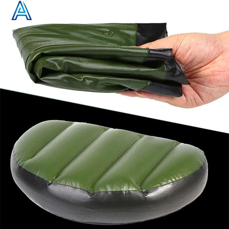 High Quality Durable Thickened Vinyl PVC air Blow Inflatable Boat Cushion Raft Seat boost Soft Comfortable