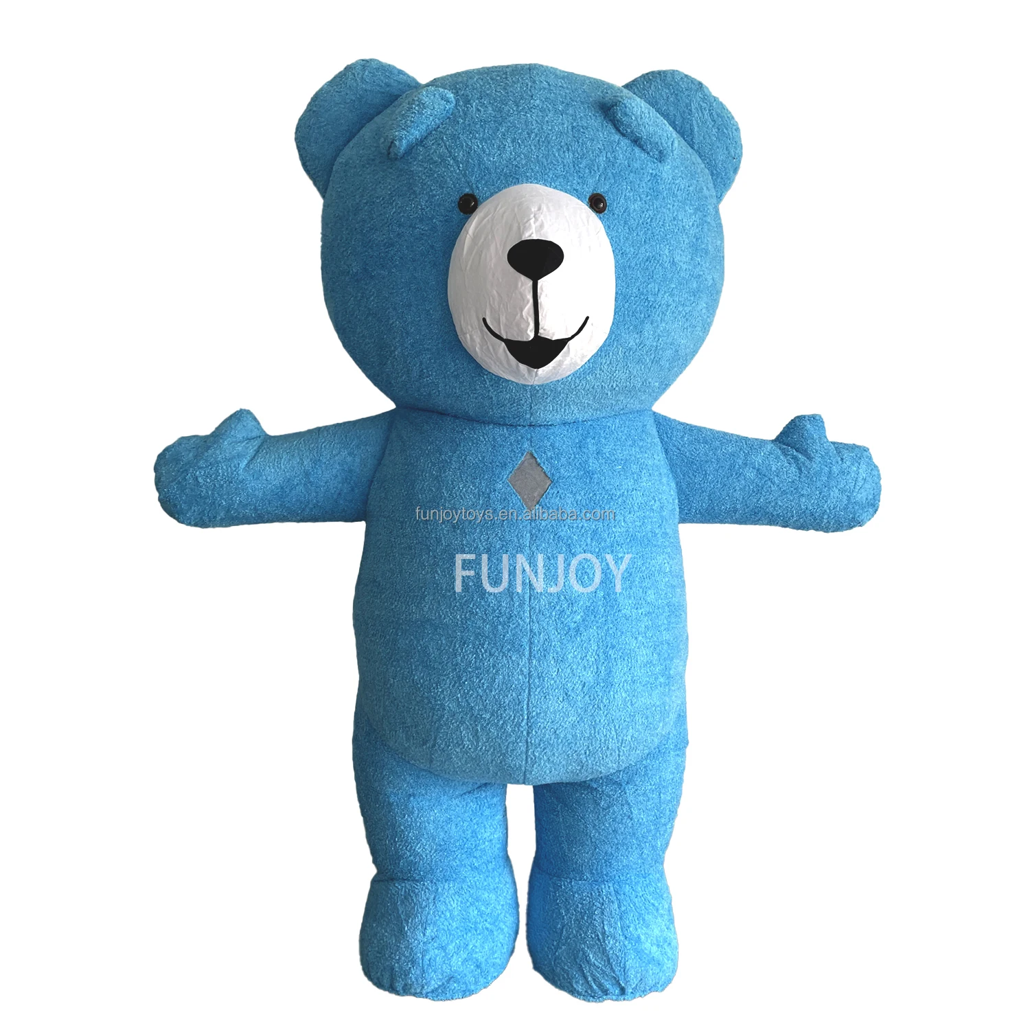 Adult Inflatable Teddy Bear Mascot Costume Cosplay Party Costume Carnival Halloween Christmas Easter Adult Cosplay Costume