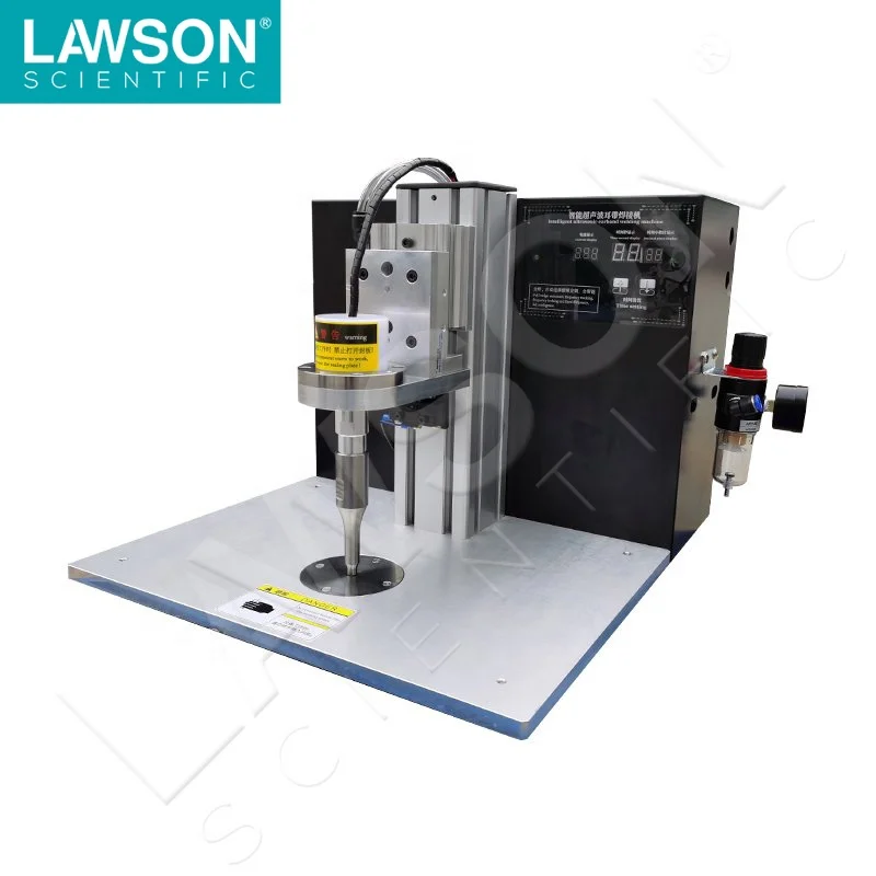 Semi-automatic ultrasonic mask welding machine Nonwoven mask ear Belt strap plastic spot welding machine