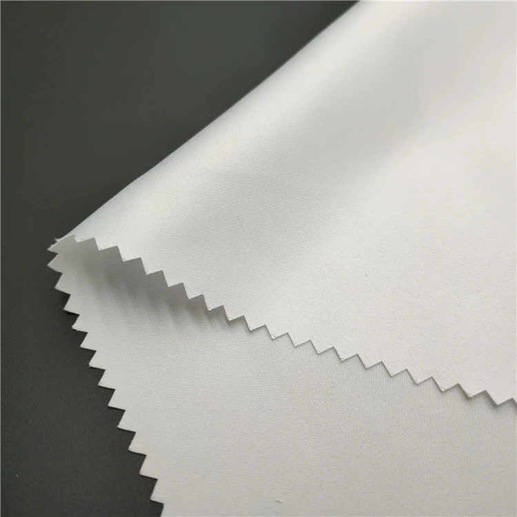 
Wholesale White fabric microfiber-breathable-waterproof-fabric polyester microfiber fabric for sublimation printing 